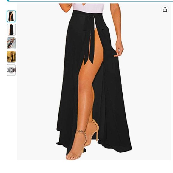 CARDYDONY Women's Swimsuit Cover Up Sarong Bikini Swimwear Beach Cover-Ups Wrap - Picture 2 of 7